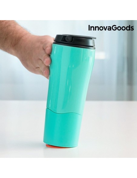 Mug Isotherme avec Ventouse Anti-Renversement InnovaGoods