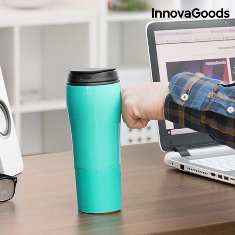 Mug Isotherme avec Ventouse Anti-Renversement InnovaGoods