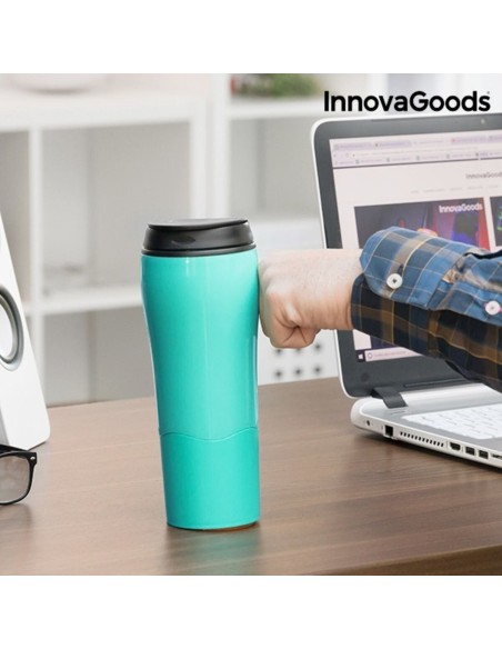 Mug Isotherme avec Ventouse Anti-Renversement InnovaGoods