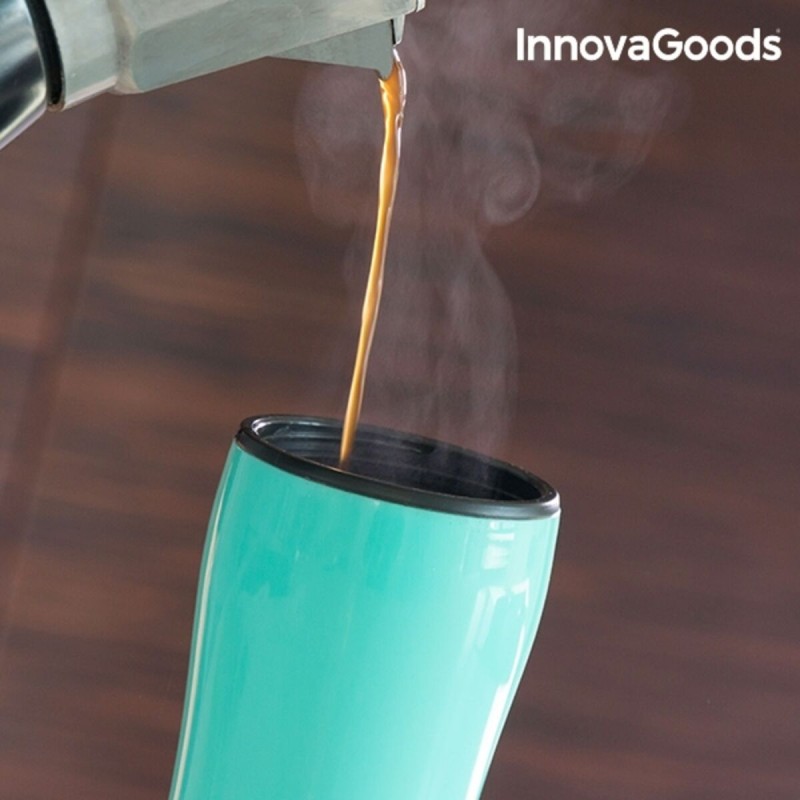Mug Isotherme avec Ventouse Anti-Renversement InnovaGoods