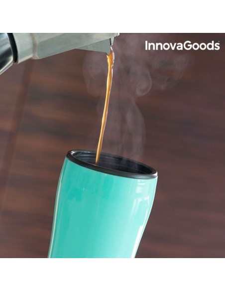 Mug Isotherme avec Ventouse Anti-Renversement InnovaGoods