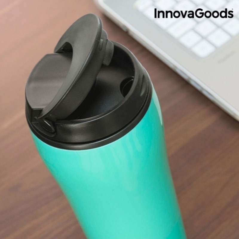 Mug Isotherme avec Ventouse Anti-Renversement InnovaGoods