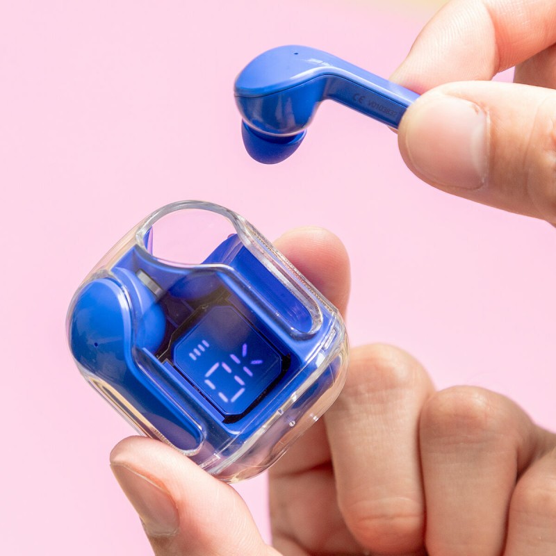 Écouteurs sans fil Blue avec étui – Compacts et autonomes