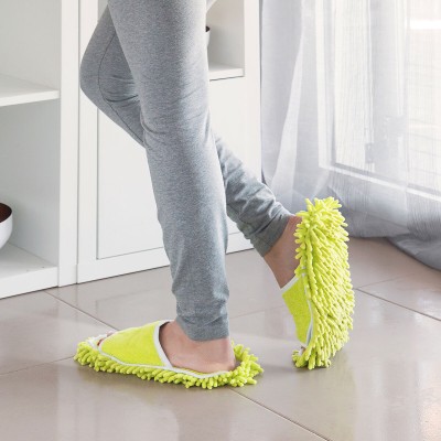 Pantoufles serpillière Mop&Go – Nettoyage en marchant 2