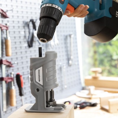 Adaptateur scie sauteuse pour perceuse Jrill – Polyvalent et résistant 2