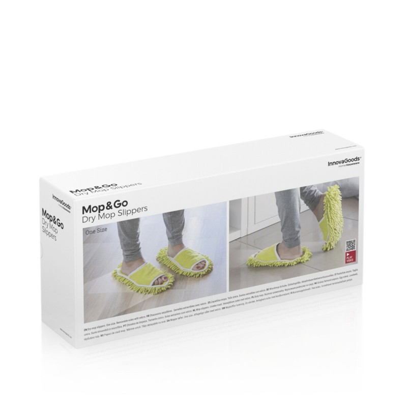 Pantoufles serpillière Mop&Go – Nettoyage en marchant