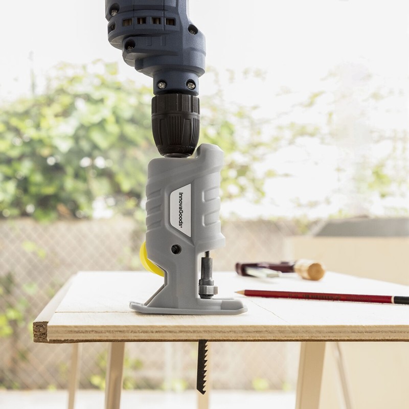Adaptateur scie sauteuse pour perceuse Jrill – Polyvalent et résistant