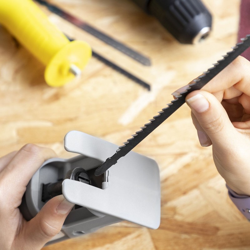 Adaptateur scie sauteuse pour perceuse Jrill – Polyvalent et résistant