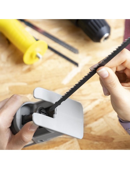 Adaptateur scie sauteuse pour perceuse Jrill – Polyvalent et résistant
