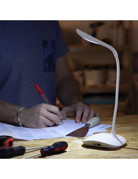 Lampe LED de Table Rechargeable Tactile Lum2Go InnovaGoods