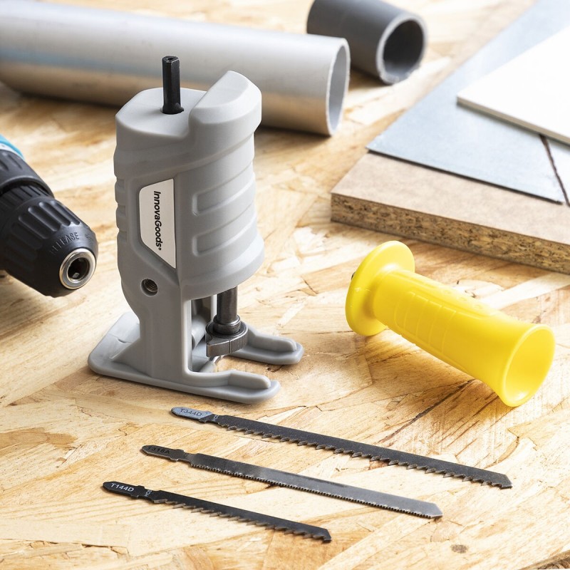 Adaptateur scie sauteuse pour perceuse Jrill – Polyvalent et résistant