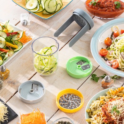 Coupe‑légumes spirale & râpe Vigizer – Polyvalent et compact 2