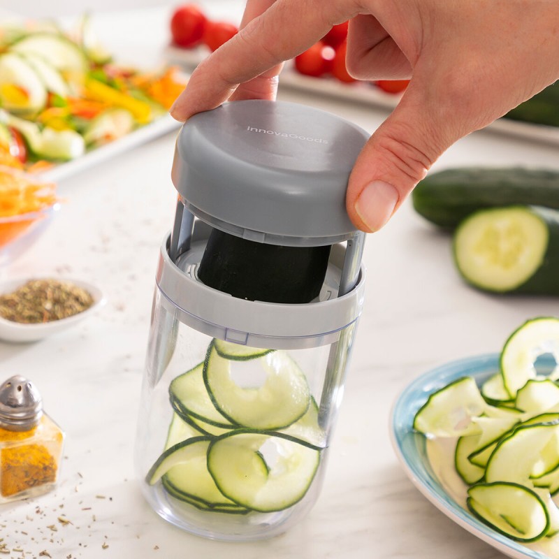 Coupe‑légumes spirale & râpe Vigizer – Polyvalent et compact