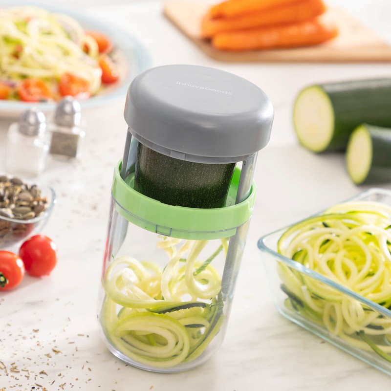 Coupe‑légumes spirale & râpe Vigizer – Polyvalent et compact