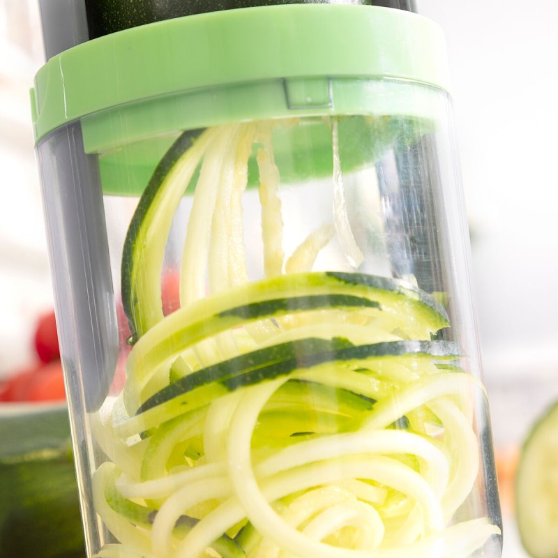 Coupe‑légumes spirale & râpe Vigizer – Polyvalent et compact