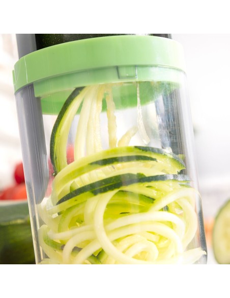 Coupe‑légumes spirale & râpe Vigizer – Polyvalent et compact