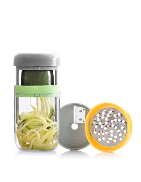 Coupe‑légumes spirale & râpe Vigizer – Polyvalent et compact