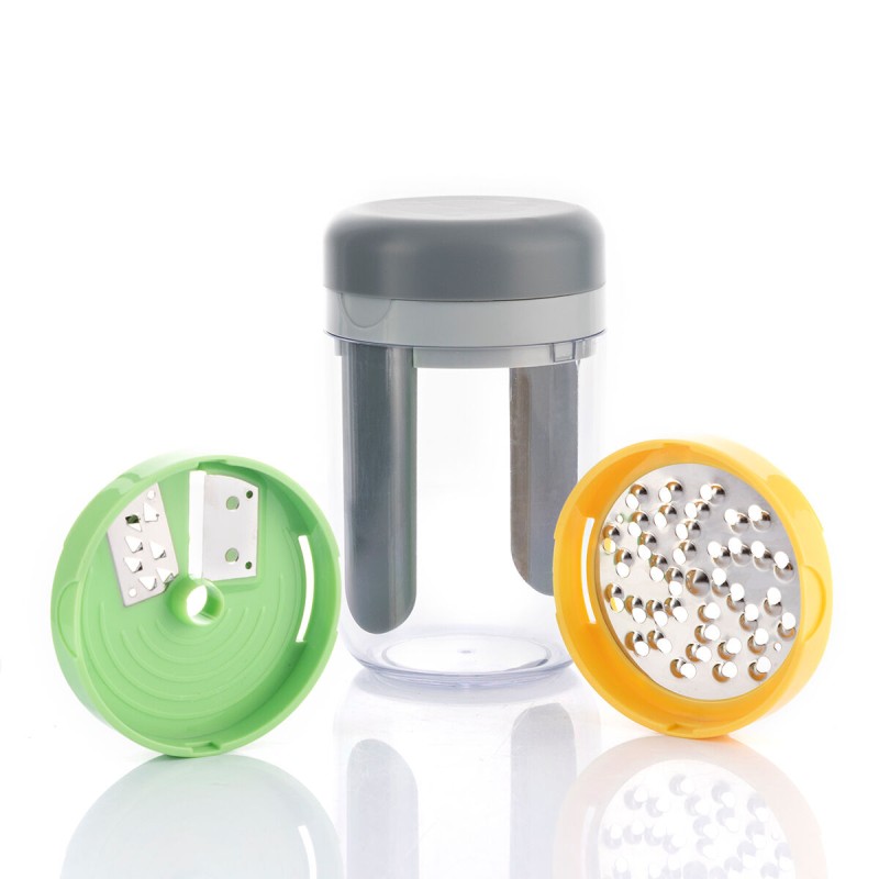 Coupe‑légumes spirale & râpe Vigizer – Polyvalent et compact