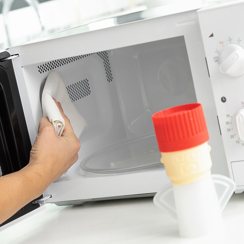 Nettoyeur micro‑ondes Fuming Chef – Vapeur rapide
