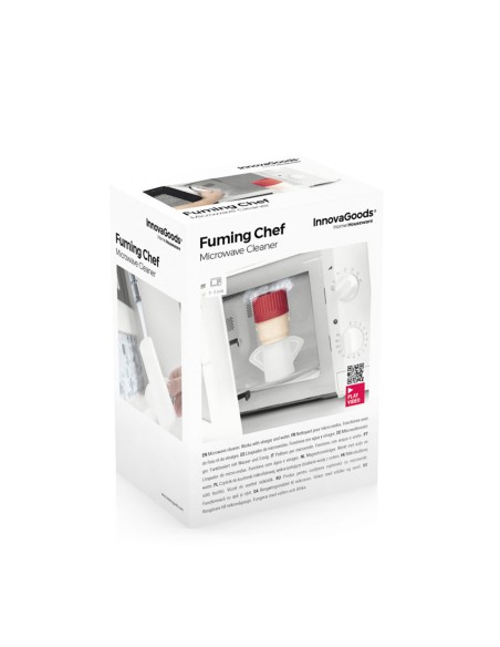 Nettoyeur micro‑ondes Fuming Chef – Vapeur rapide