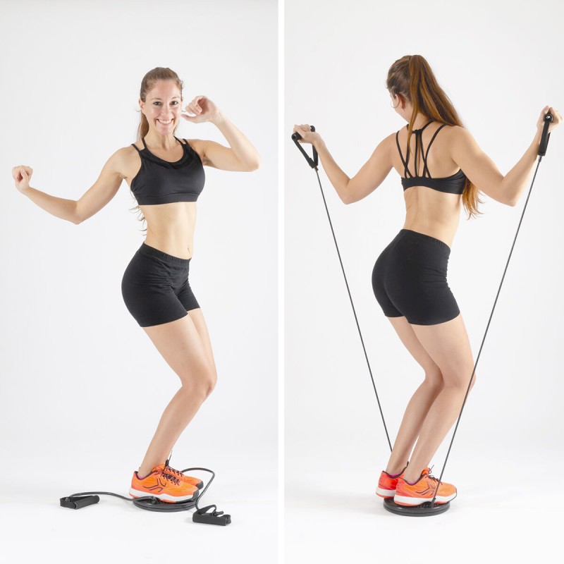Disque Rotatif de Cardio avec Guide d'Exercices InnovaGoods IG117162