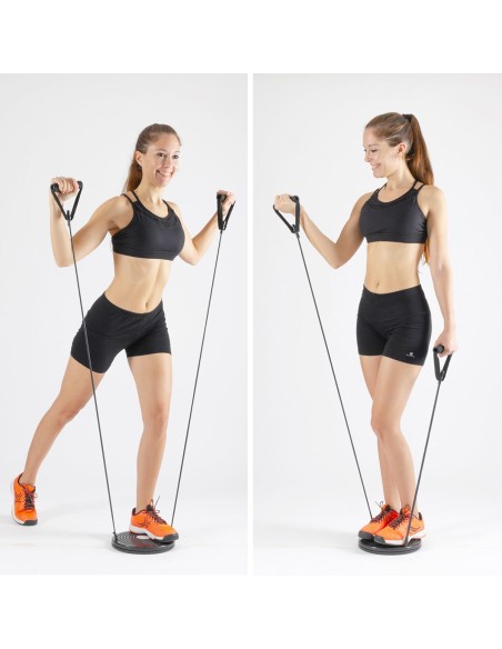 Disque Rotatif de Cardio avec Guide d'Exercices InnovaGoods IG117162