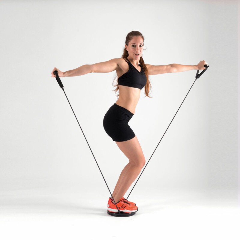 Disque Rotatif de Cardio avec Guide d'Exercices InnovaGoods IG117162