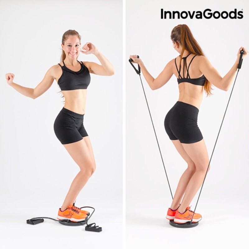 Disque Rotatif de Cardio avec Guide d'Exercices InnovaGoods IG117162