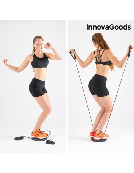 Disque Rotatif de Cardio avec Guide d'Exercices InnovaGoods IG117162