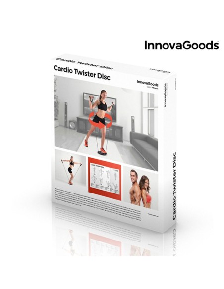 Disque Rotatif de Cardio avec Guide d'Exercices InnovaGoods IG117162