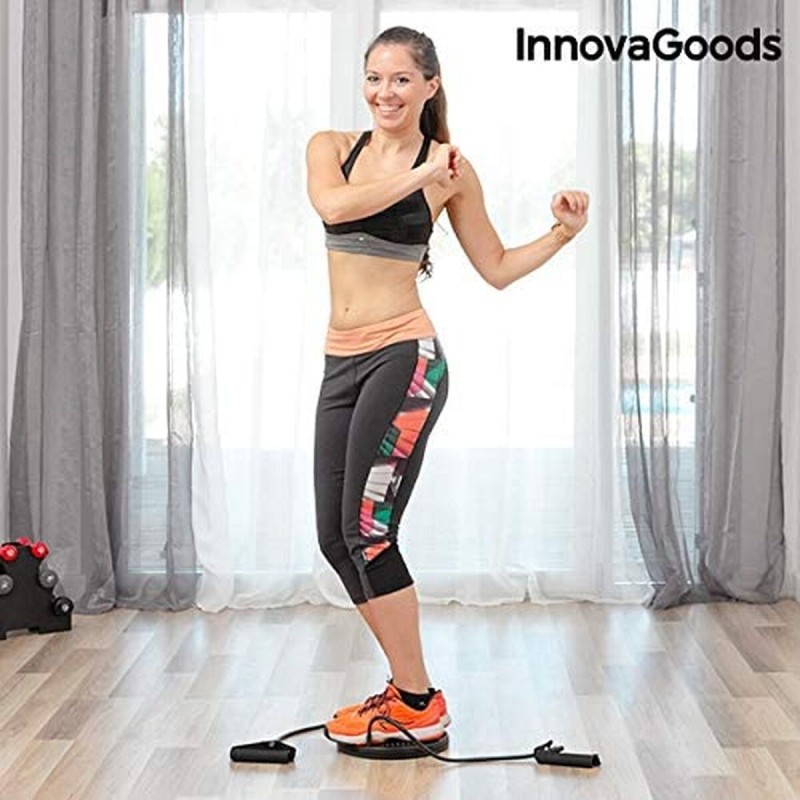 Disque Rotatif de Cardio avec Guide d'Exercices InnovaGoods IG117162