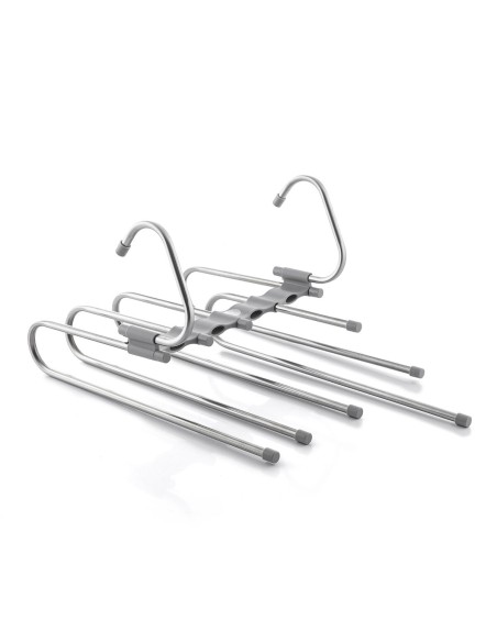 Cintre multiple pantalon 5‑en‑1 – Gain de place et organisation