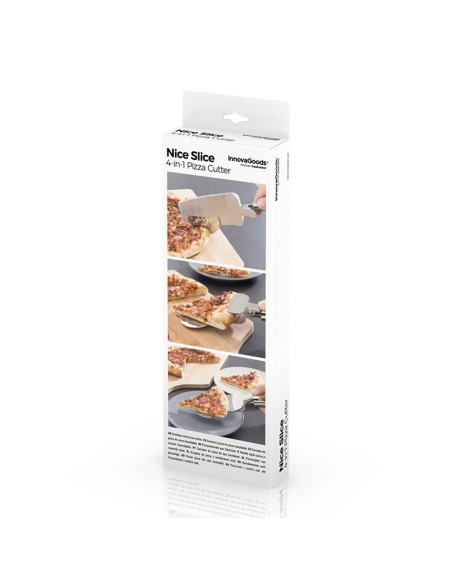 Découpeur de pizza Nice Slice 4‑en‑1 – Pratique et polyvalent