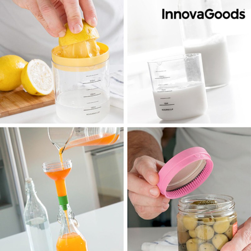 Bouteille avec Ustensiles de Cuisine 8 en 1 InnovaGoods (8 Pièces)