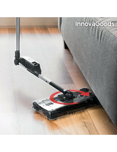 Balai Electrique Rectangulaire InnovaGoods 7,2 V 700 mAh Gris Anthracite