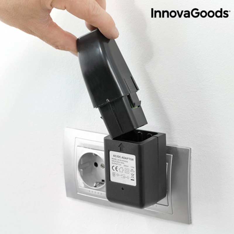 Balai Electrique Rectangulaire InnovaGoods 7,2 V 700 mAh Gris Anthracite