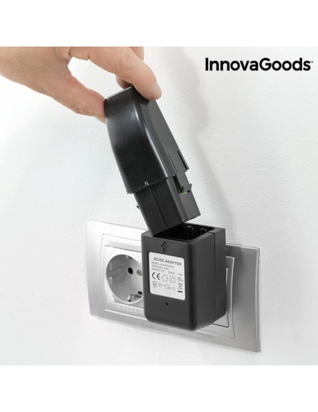 Balai Electrique Rectangulaire InnovaGoods 7,2 V 700 mAh Gris Anthracite
