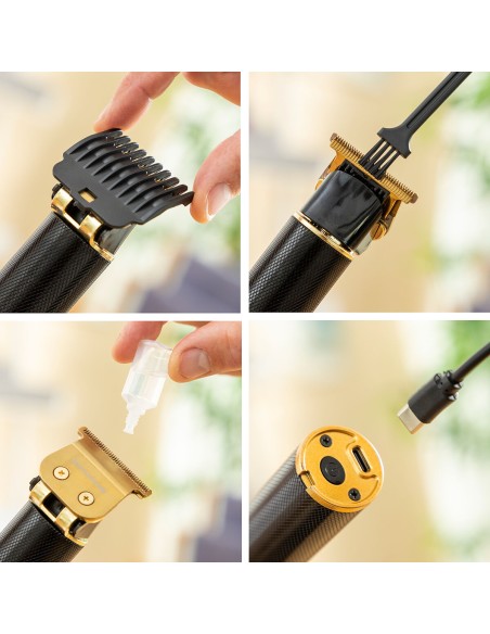 Tondeuse cheveux pro Triher InnovaGoods – Rechargeable & précise