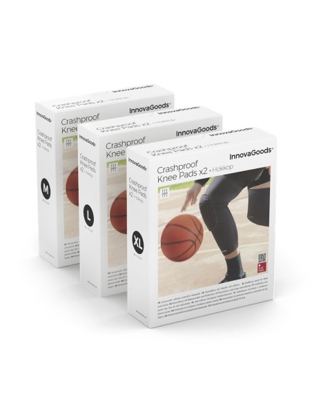 Genouillères anticollision Hokkop nid d’abeille – Protection et confort