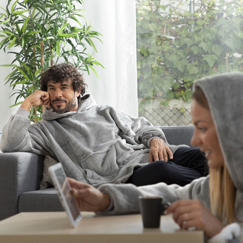 Couverture à manches oversize Swug polaire – Chaleur et confort