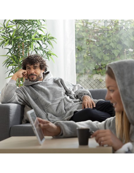 Couverture à manches oversize Swug polaire – Chaleur et confort