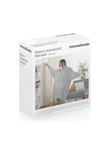 Couverture à manches oversize Swug polaire – Chaleur et confort