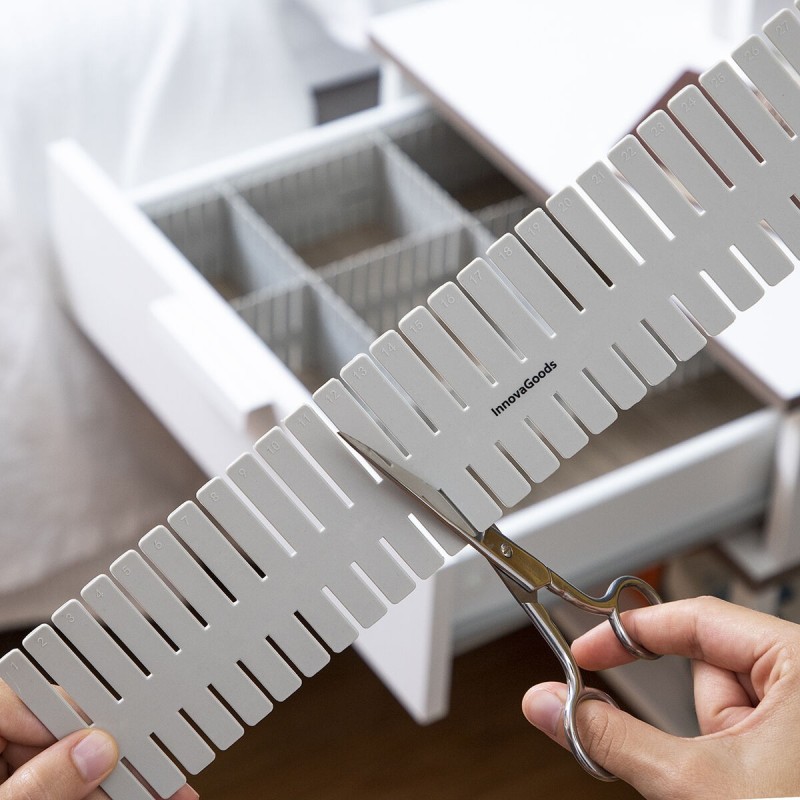 Organisateurs de tiroirs réglables (16 unités) – Modulables et pratiques