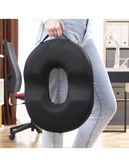 Coussin gel + charbon de bambou Charnut – Confort longue durée