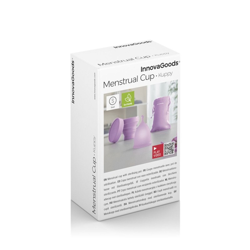 Coupe menstruelle Kuppy avec accessoires – Réutilisable et hygiénique