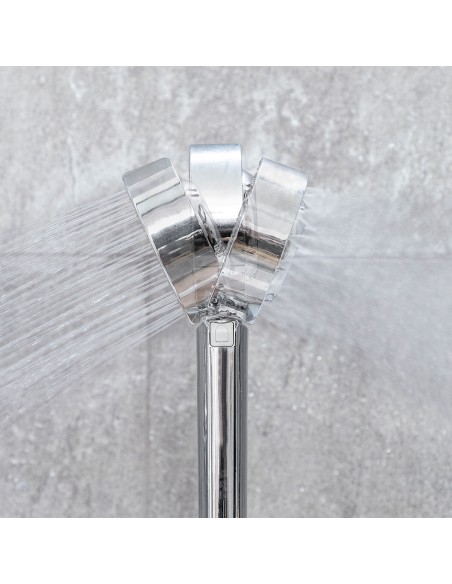 Double pommeau de douche Xawara 3‑en‑1 – Confort et réglages