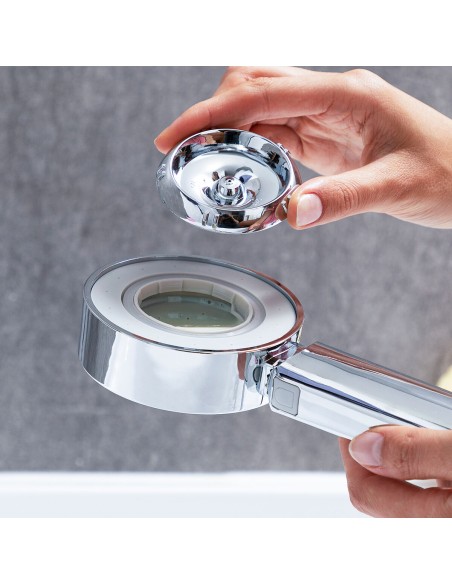 Double pommeau de douche Xawara 3‑en‑1 – Confort et réglages