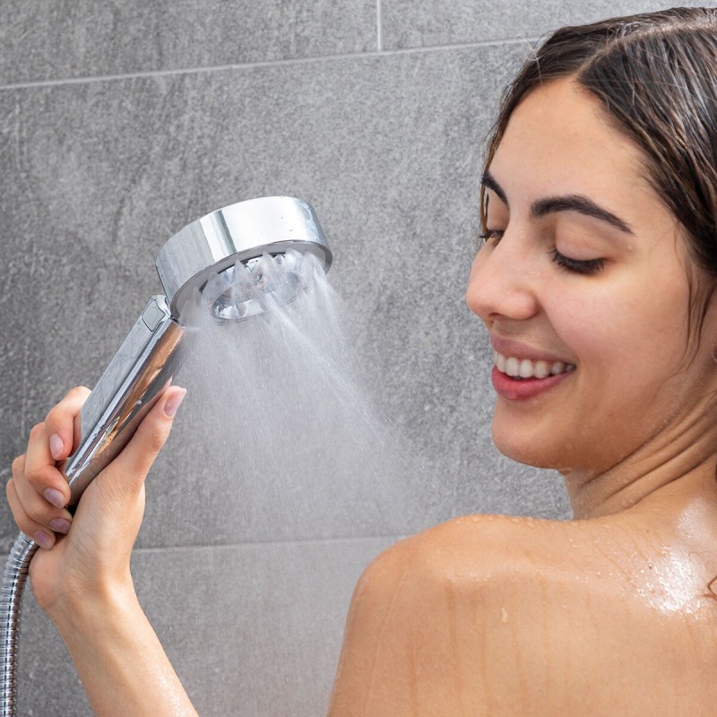 Double pommeau de douche Xawara 3‑en‑1 – Confort et réglages