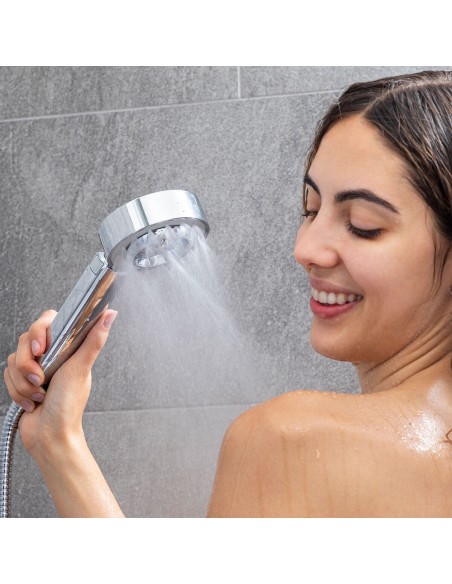 Double pommeau de douche Xawara 3‑en‑1 – Confort et réglages