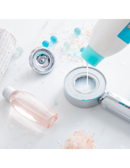 Double pommeau de douche Xawara 3‑en‑1 – Confort et réglages